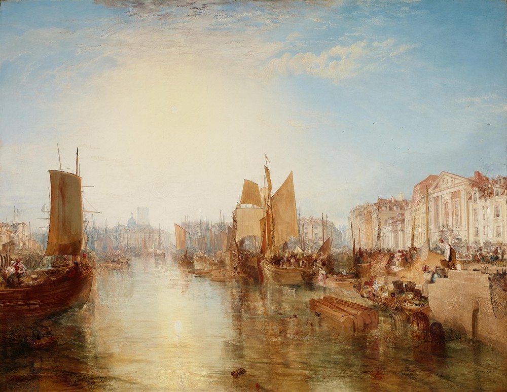 The Harbor of Dieppe (circa 1826)