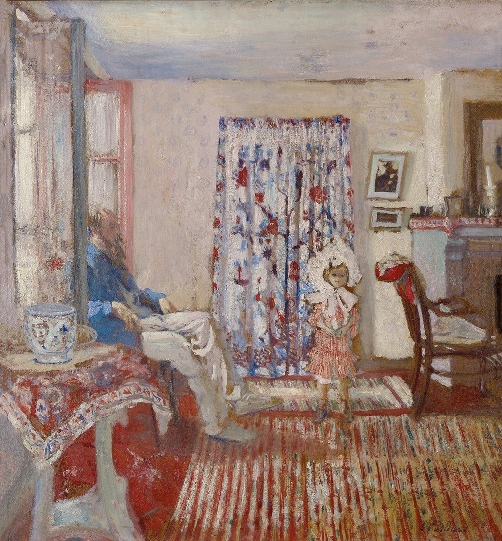Le peintre Ker-Xavier Roussel et sa fille (The Painter Ker-Xavier Roussel and His Daughter)
