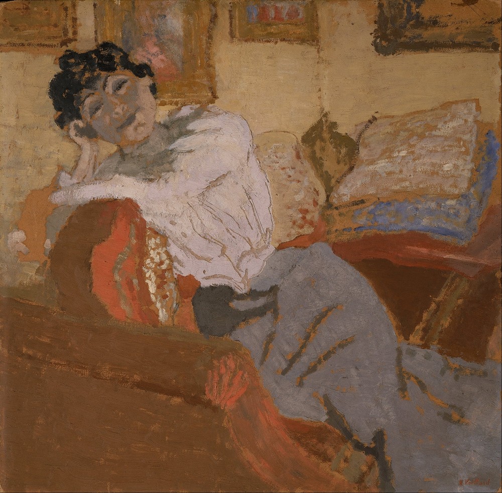 Madame Hessel on the Sofa