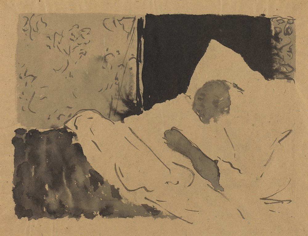 Madame V. Sleeping (c. 1892)