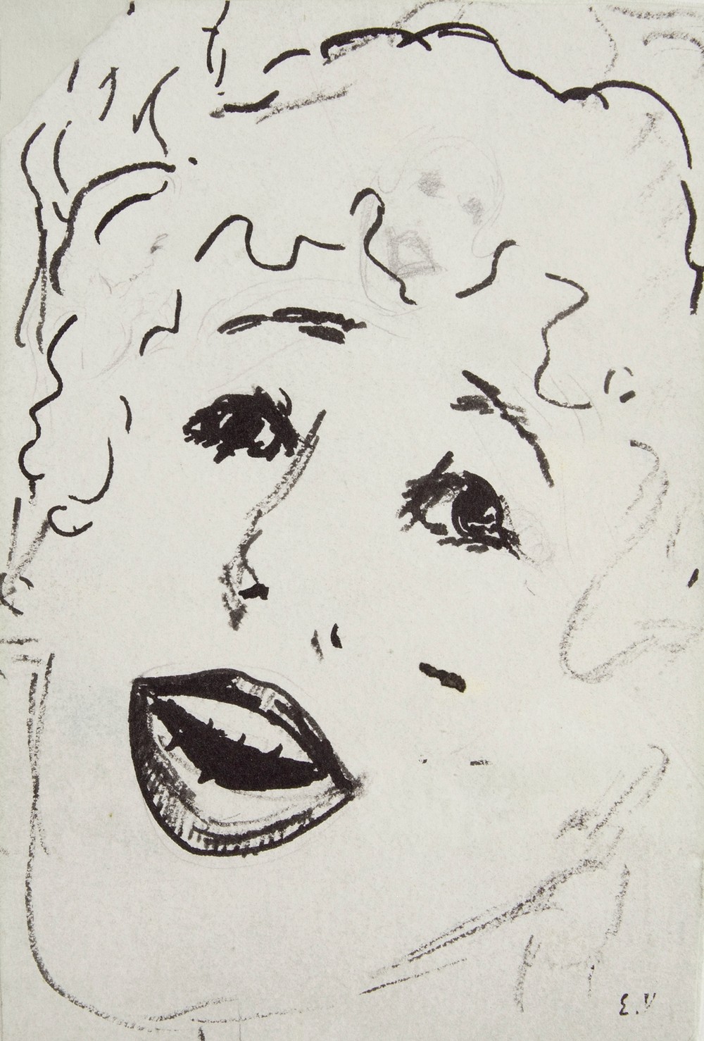 Tête de Chanteuse (circa 1890)
