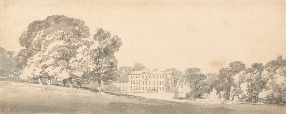 A Three Storied Georgian House in a Park (ca. 1795)