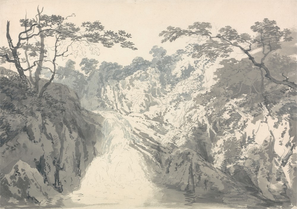 Landscape with Waterfall (ca. 1796)