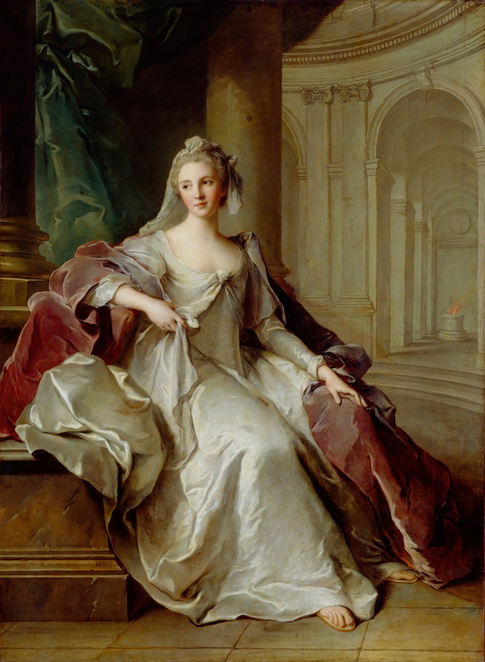 Madame Henriette de France as a Vestal Virgin (ca. 1749)