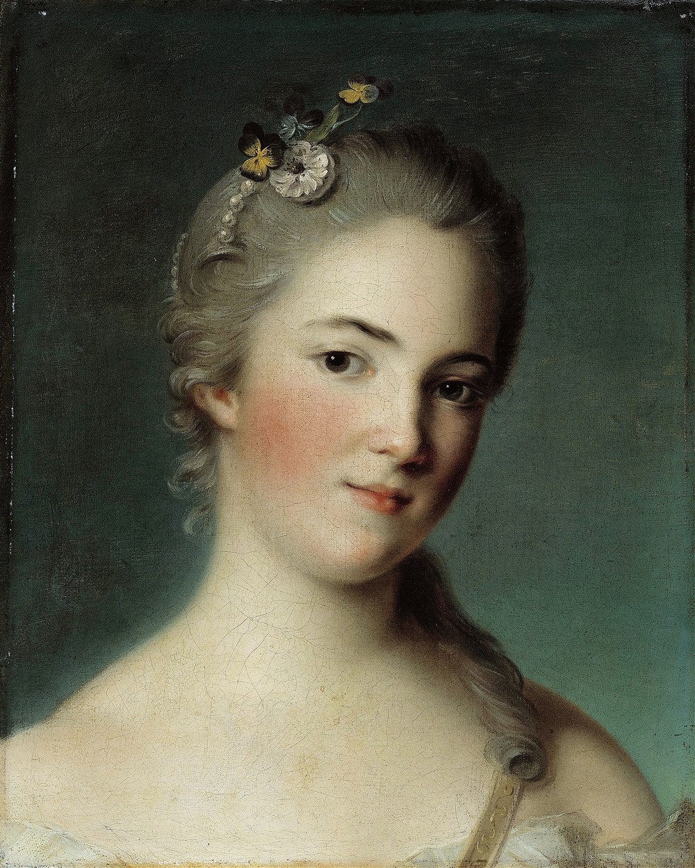 Portrait Of Marie-Geneviève Boudrey (2nd Half Of The 18th Century)