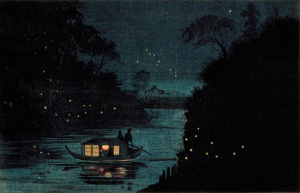 Fireflies at Ochanomizu (circa 1880)