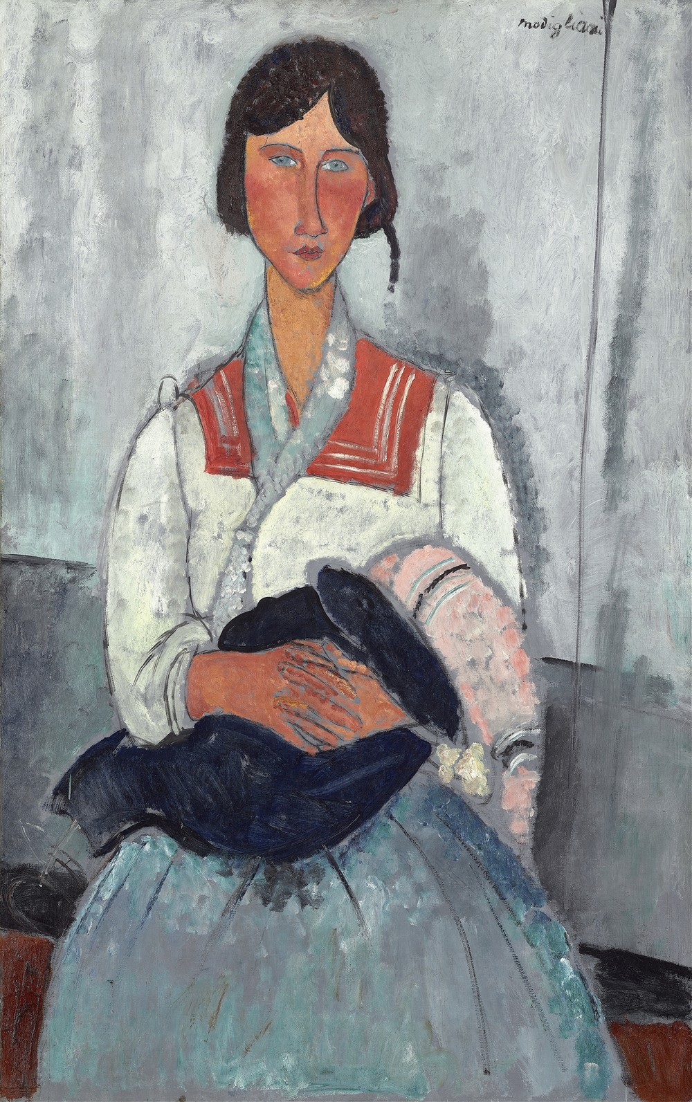 Gypsy Woman with Baby