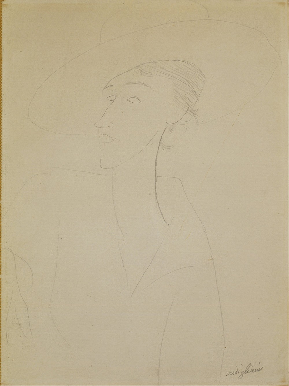 Untitled (Portrait of Madame Zborowska) (circa 1919)