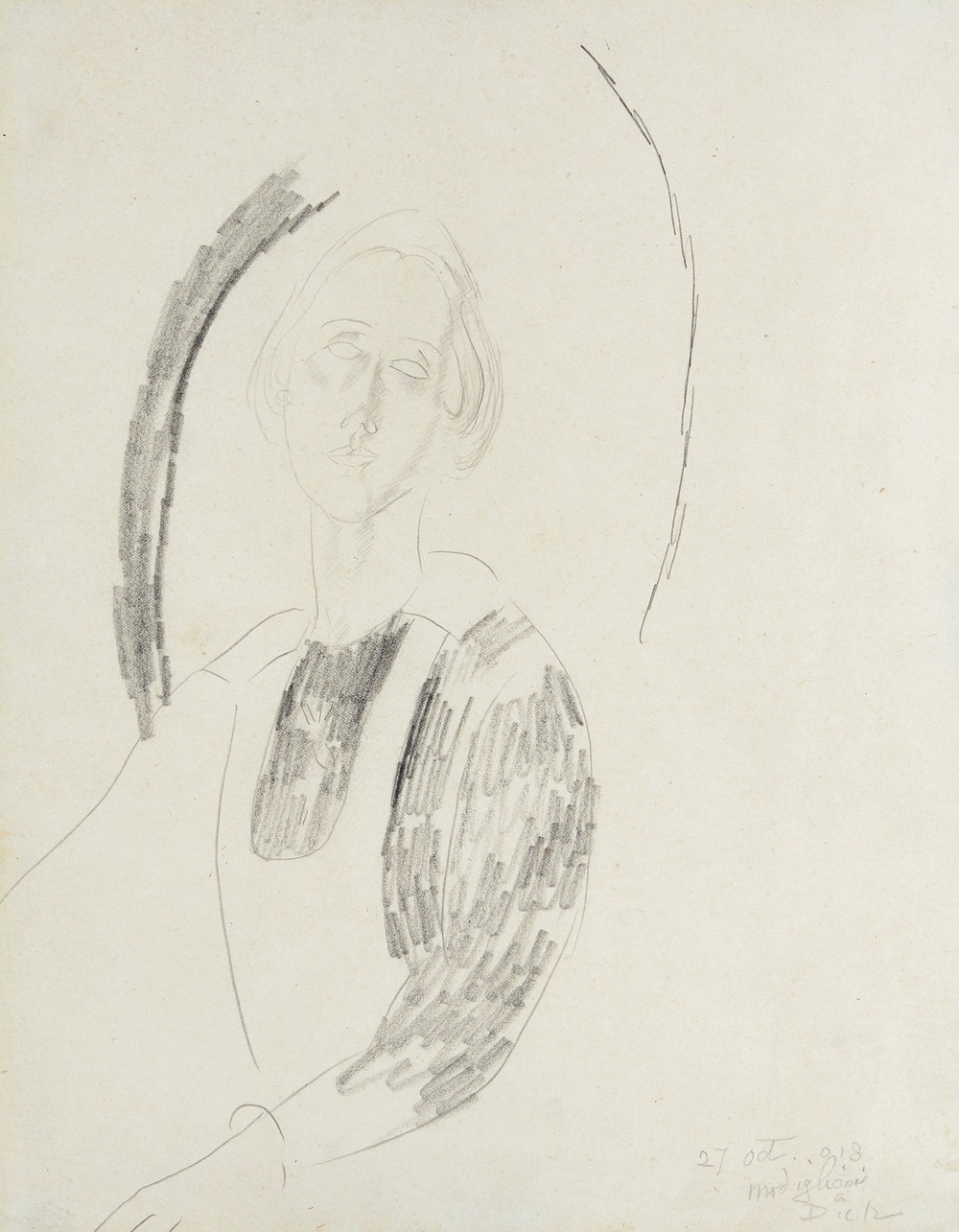 Portrait de femme (Annie Bjarne)