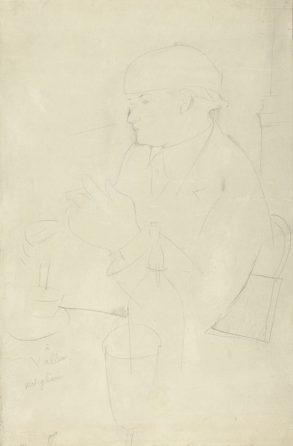 Portrait of Vallin