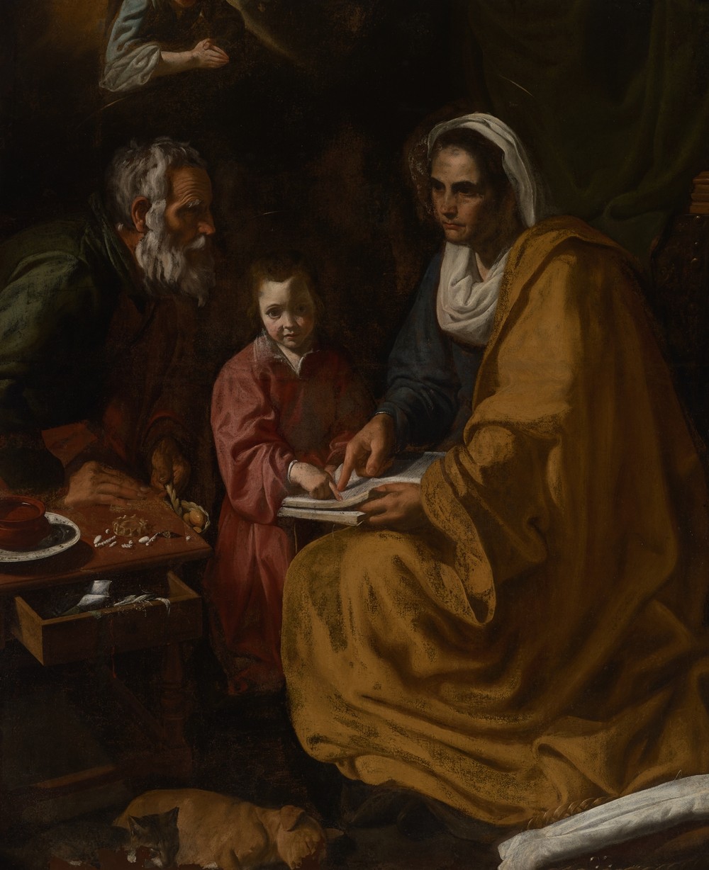 The Education of the Virgin (ca. 1617–18)