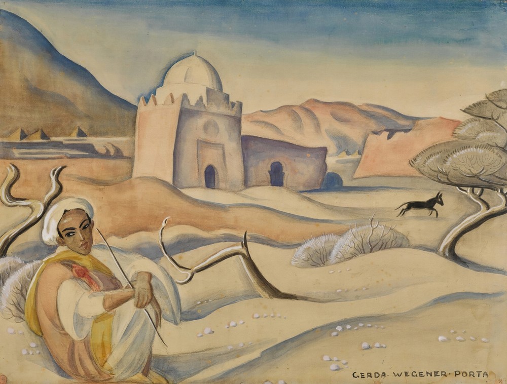 Shepherd in the Atlas Mountains