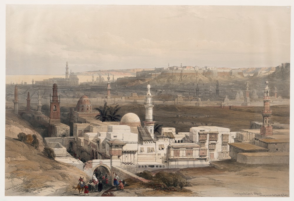 Cairo, from the gate of Citzenib, looking towards the desert of Suez.