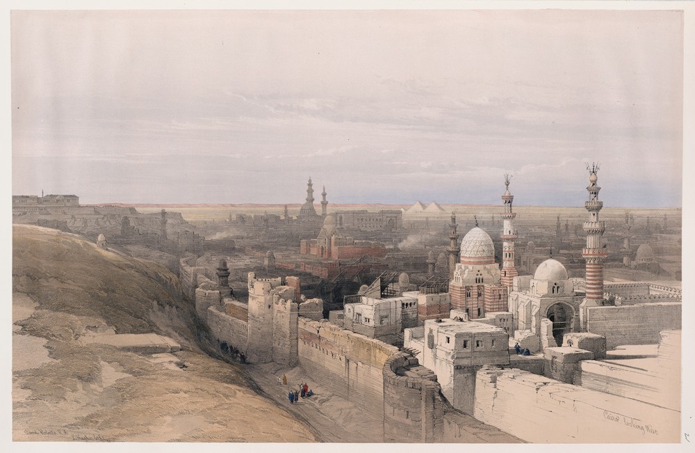 Cairo; looking west.