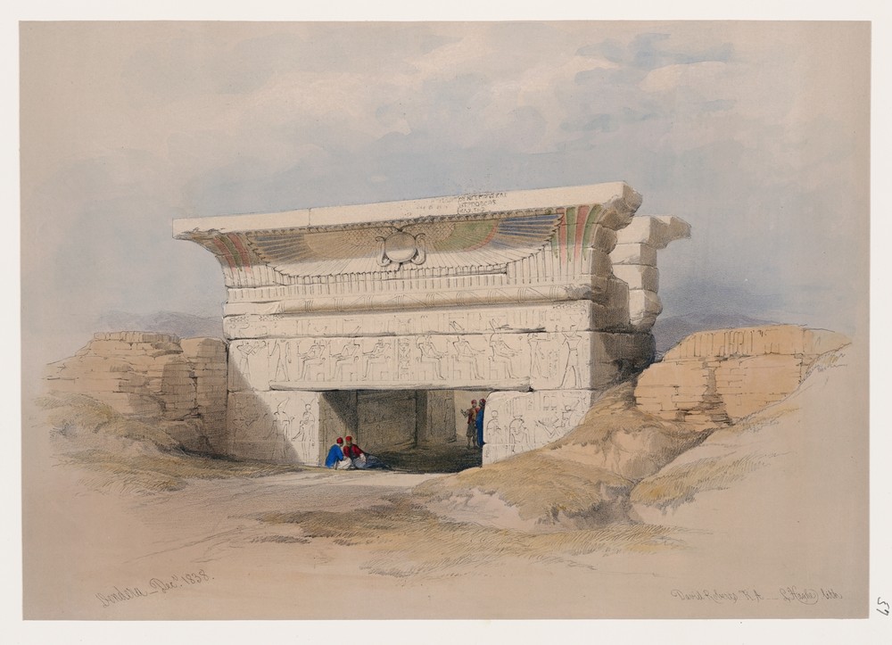 Dendera [Dandara]. Dec. 1838.