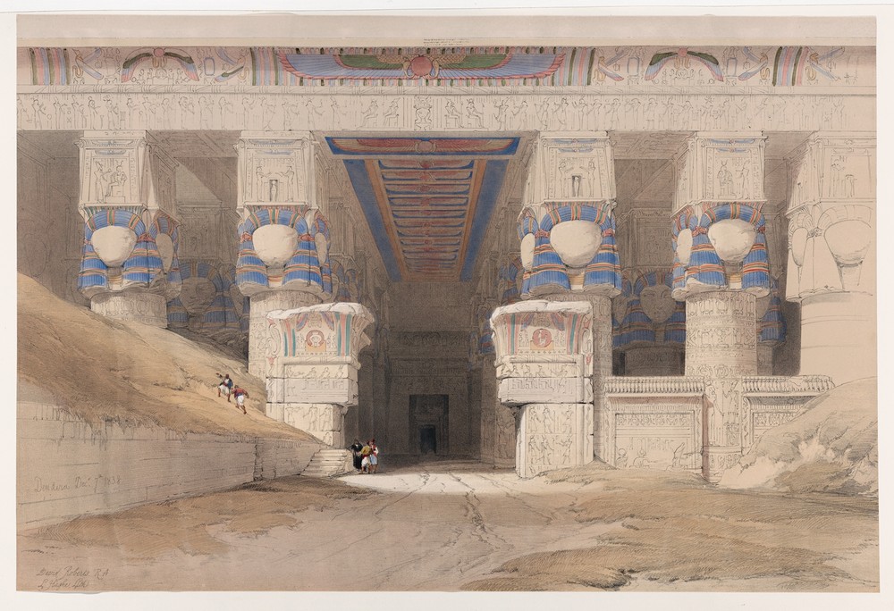 Dendera [Dandara]. Dec. 7th, 1838.