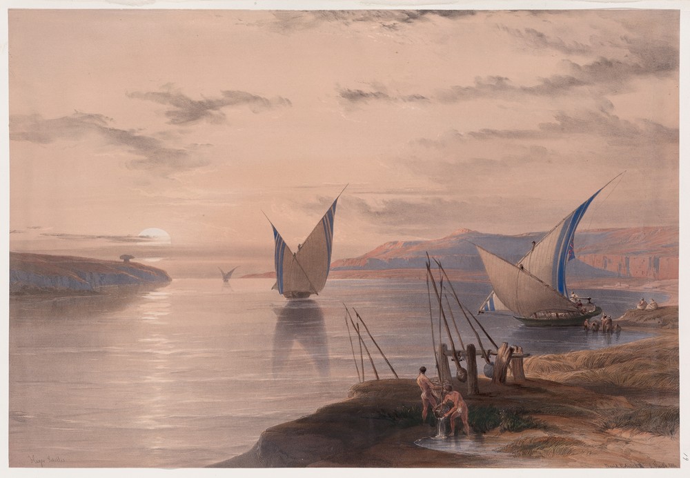 Hager Selsilis [Gebel el-Silsila].