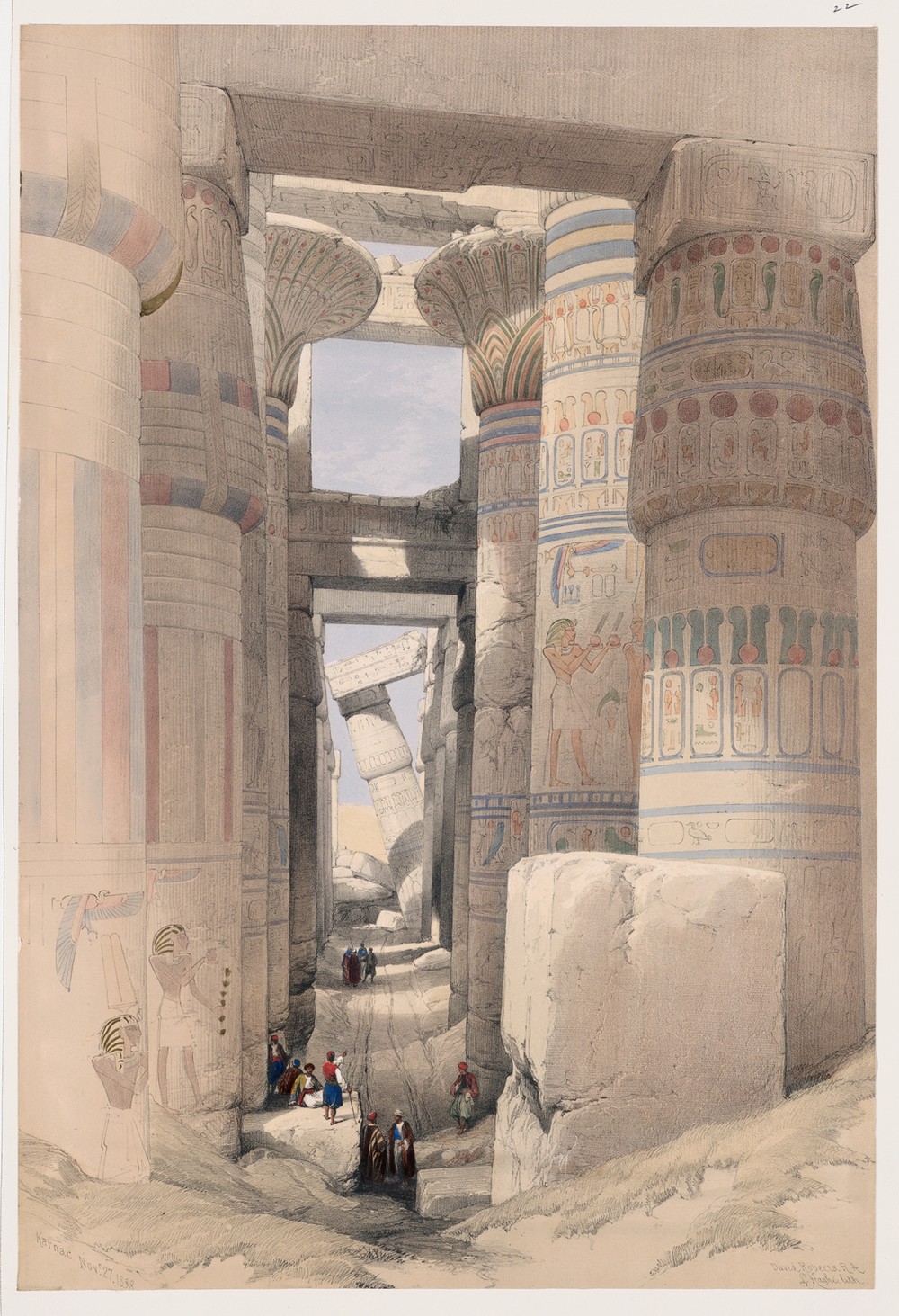Karnac [Karnak]. Nov. 27, 1838.