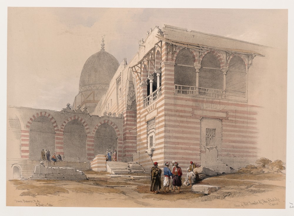 One of the tombs of the caliphs, Cairo.
