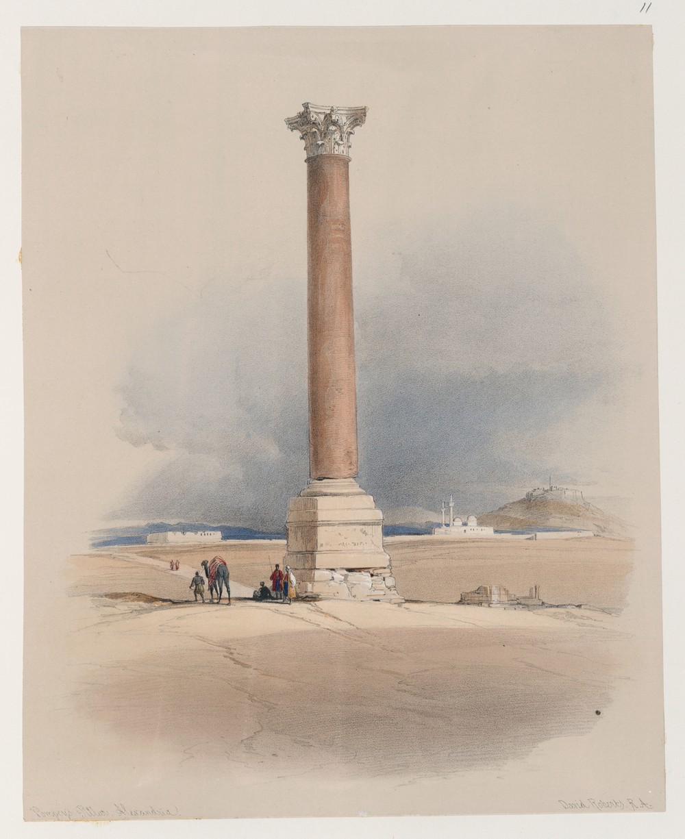 Pompey’s Pillar, Alexandria.