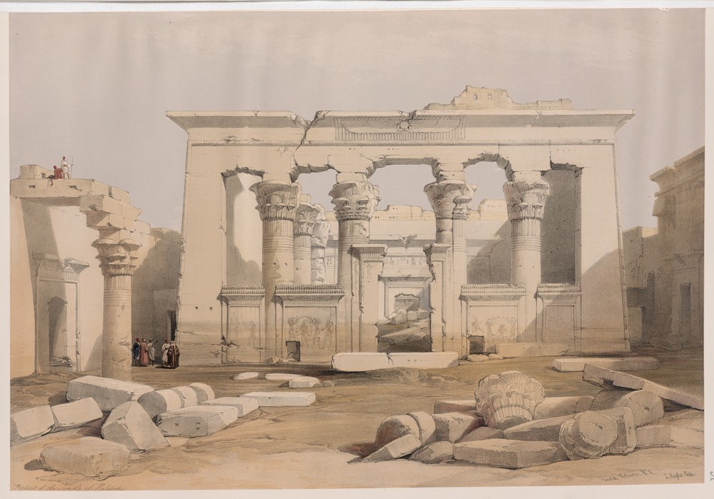 Portico of the Temple of Kalabshi [Kalâbishah].
