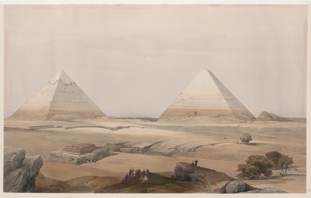 Pyramids of Geezeh [Giza].