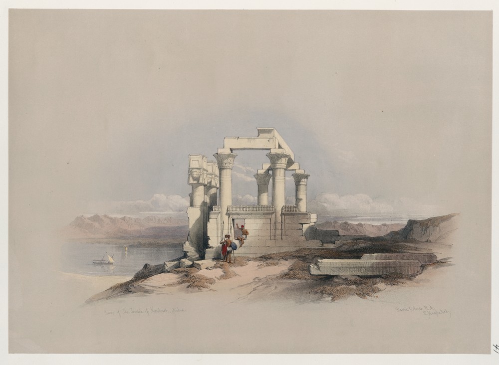 Ruins of the Temple of Kardeseh [Qirtâsî], Nubia.