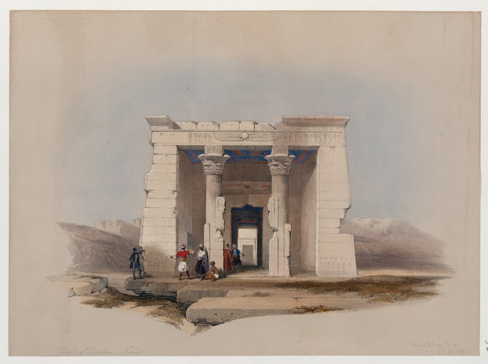 Temple of Dandour [Dendûr], Nubia.