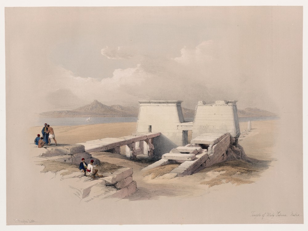Temple of Wady Saboua [Wadi al-Sabua], Nubia.