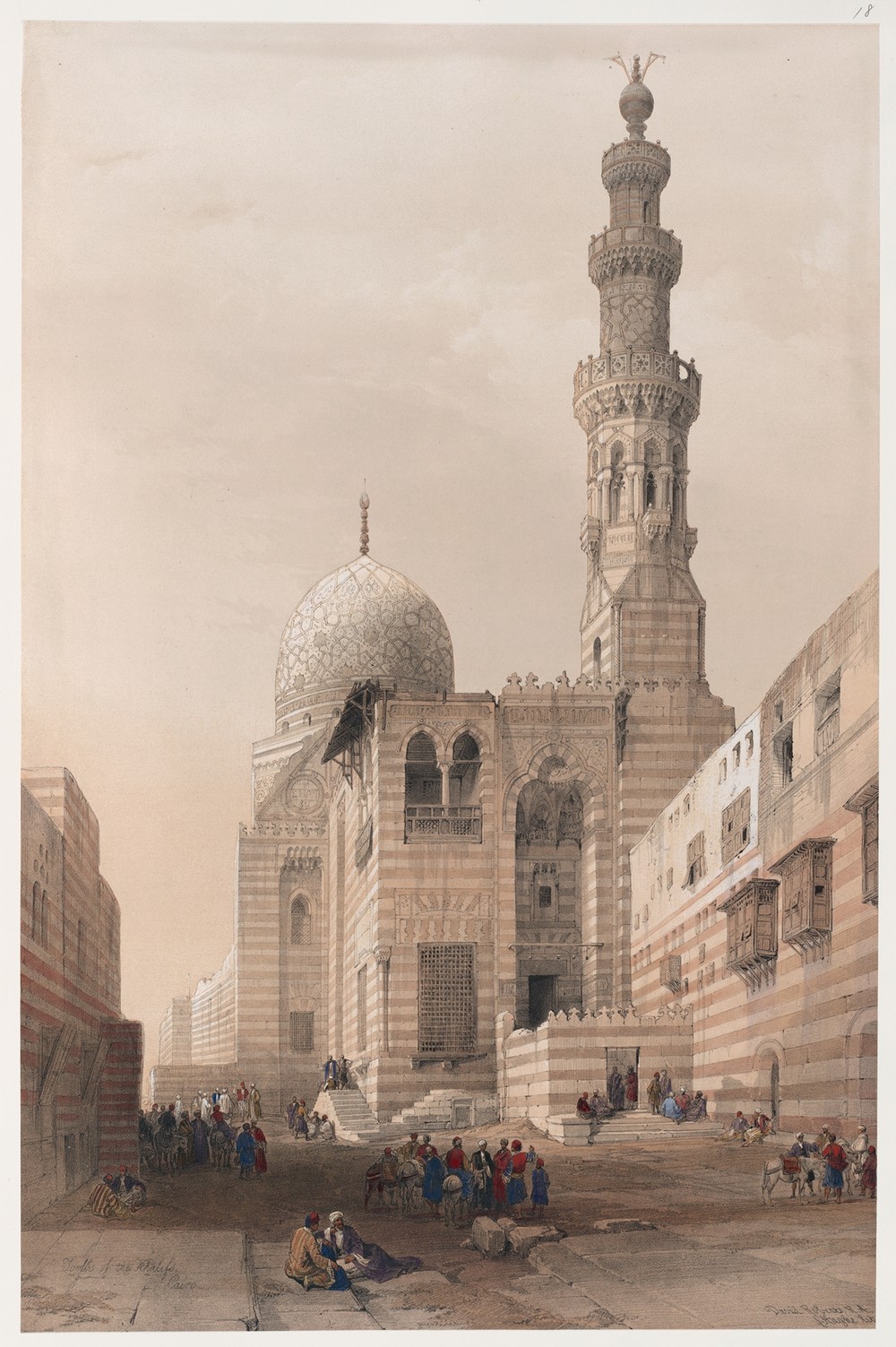 Tombs of the Khalifs [Caliphs], Cairo.