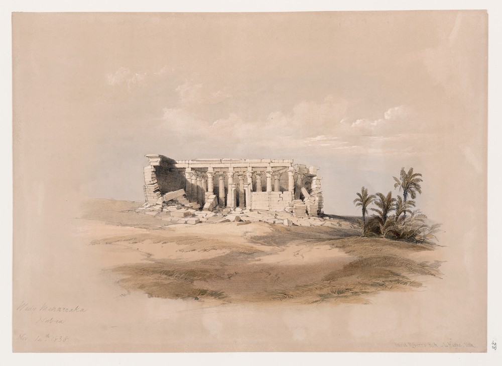 Wady Maharraka, Nubia. Nov. 14th, 1838.
