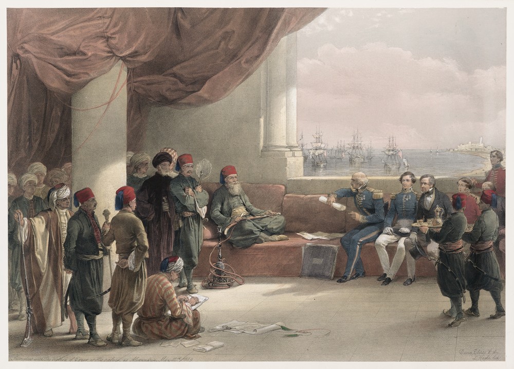 Interview with The Viceroy of Egypt, at His palace at Alexandria. May 12th, 1839.