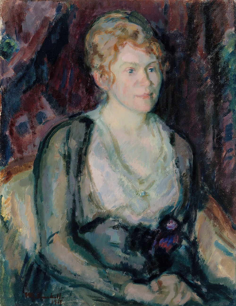 Portrait of Mrs. Agda Vilén