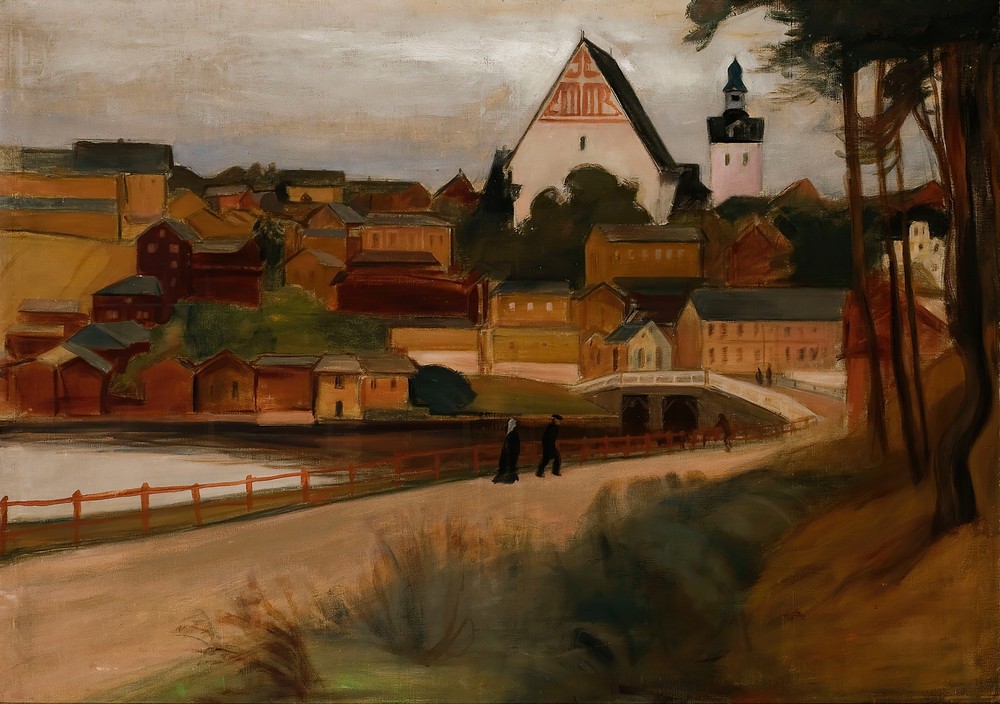 Näköala Porvoosta