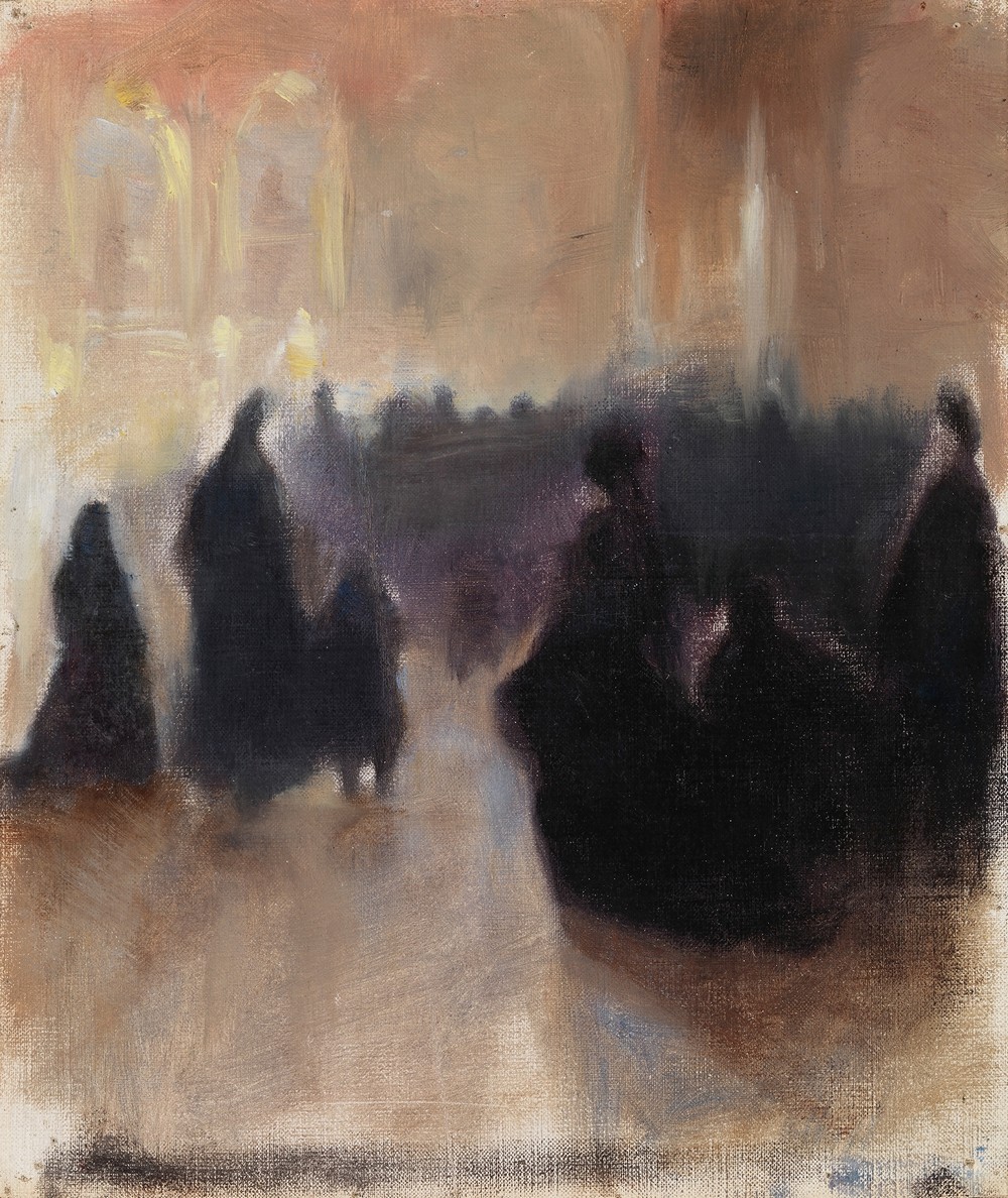 Interior of a Church in Paris