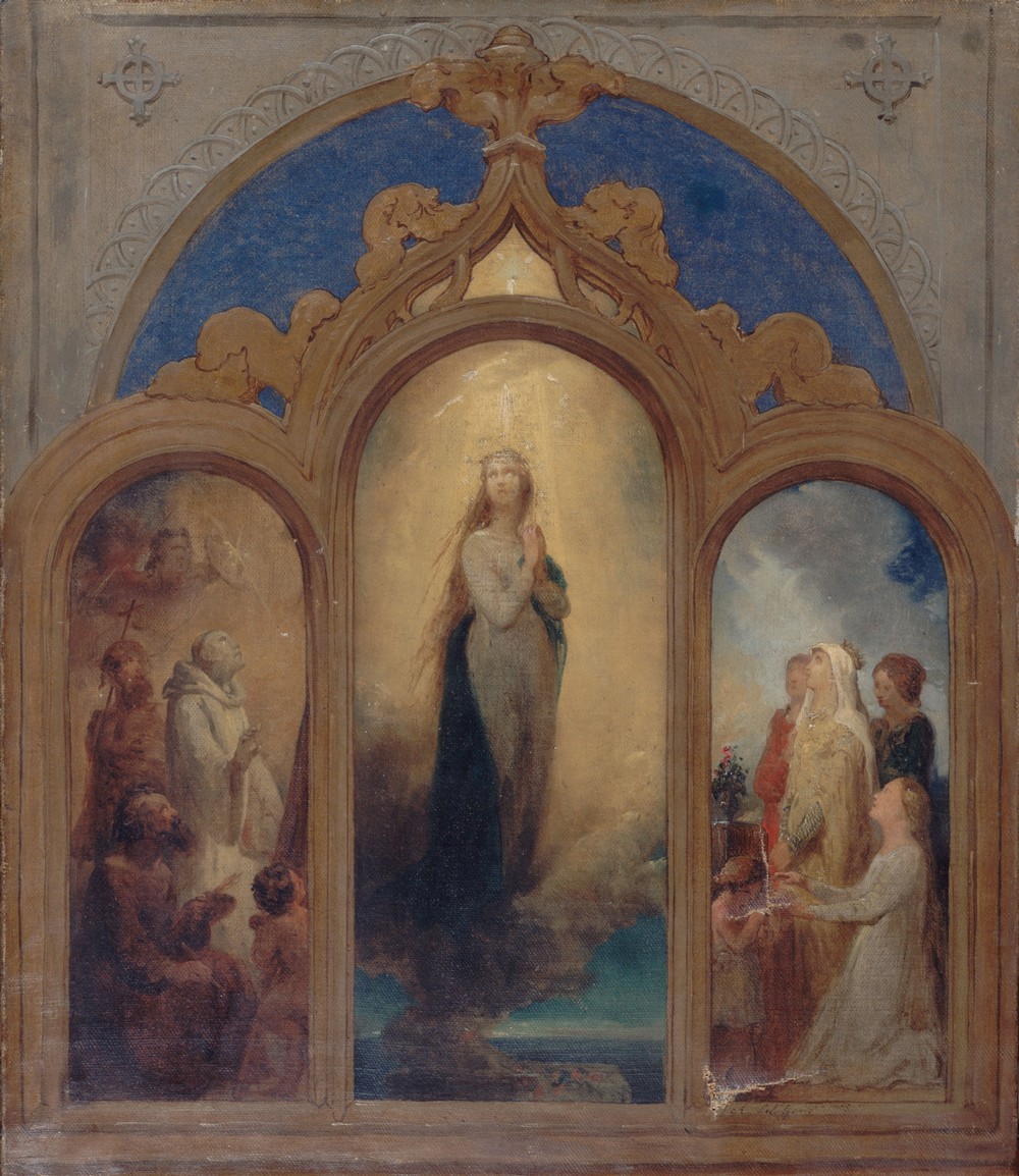 Projet pour un triptyque (19th century)