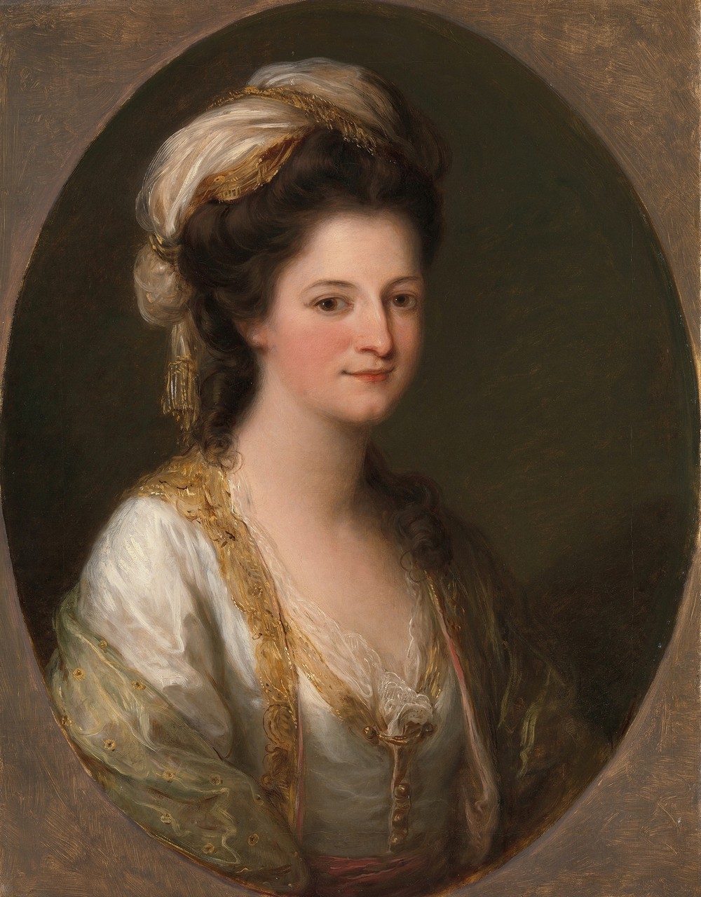 Portrait of a woman, traditionally identified as Lady Hervey (circa 1770)