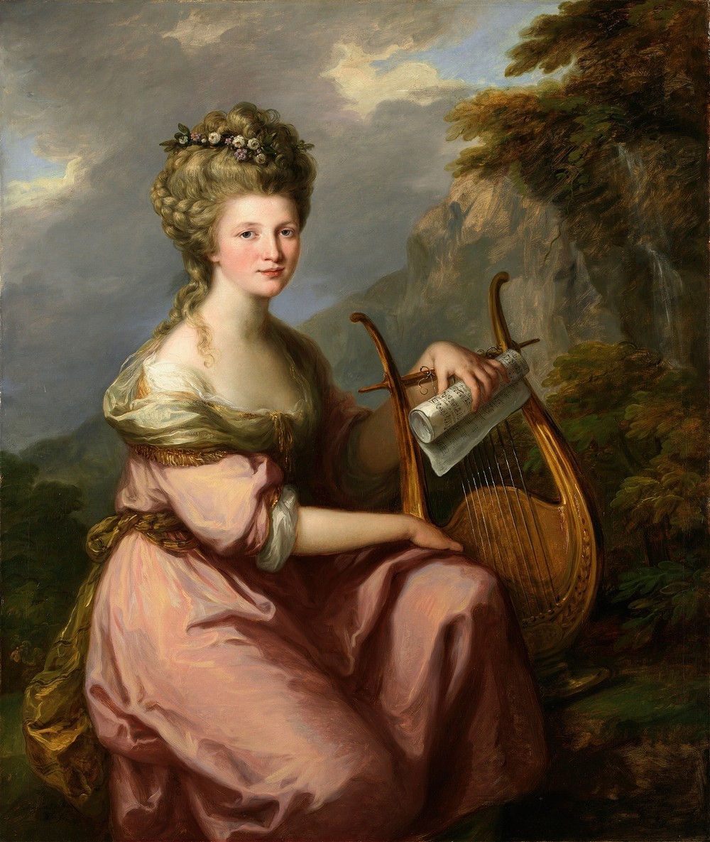 Portrait of Sarah Harrop (Mrs. Bates) as a Muse