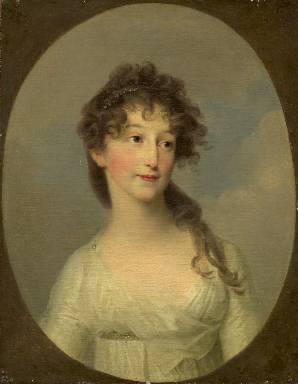 Possibly Franciska Krasinska, Duchess of Courland (c. 1790)