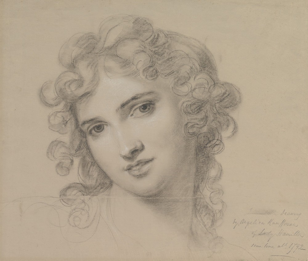 Portrait of Emma Hamilton