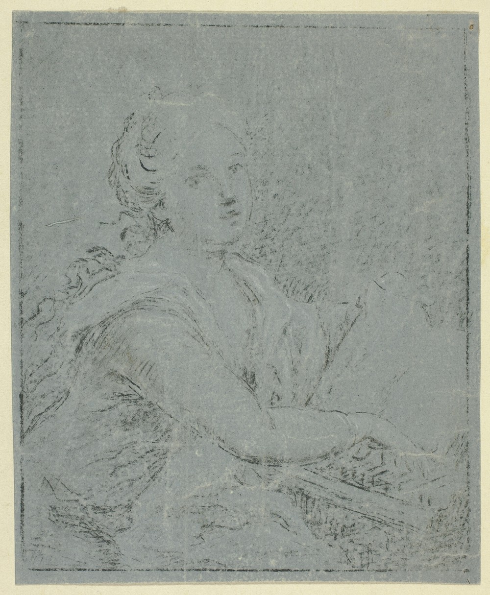Woman at Spinet