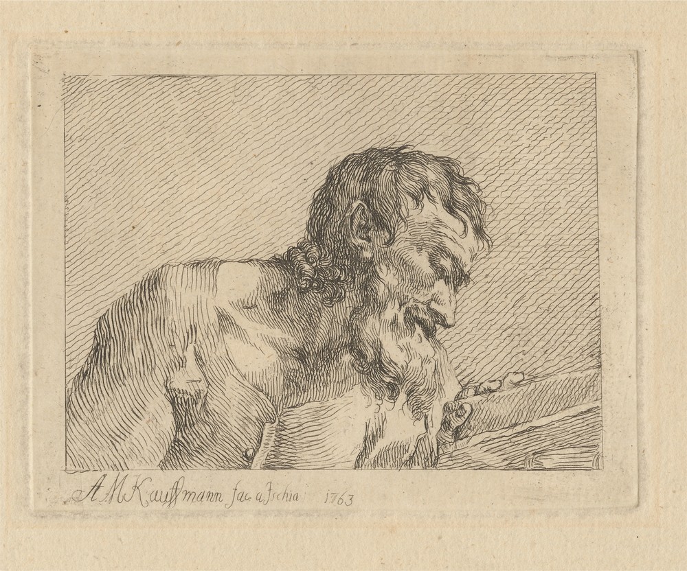 Bust of an Old Man.