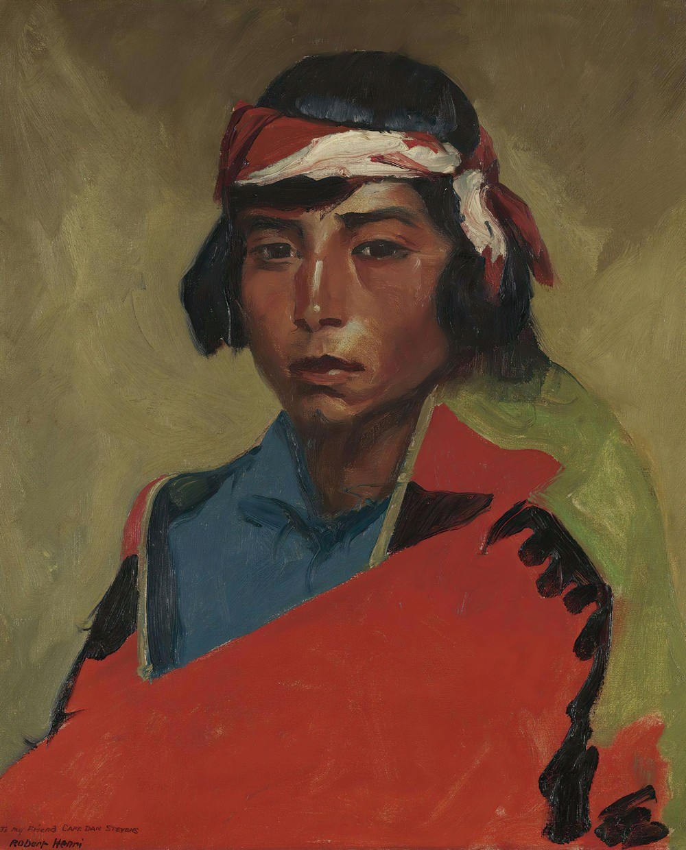 Young Buck Of The Tesuque Pueblo