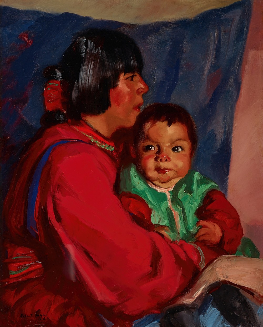 Maria and Baby