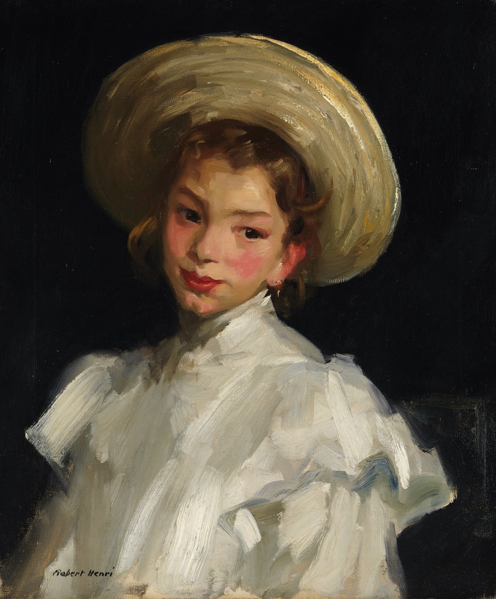 Dutch girl in white