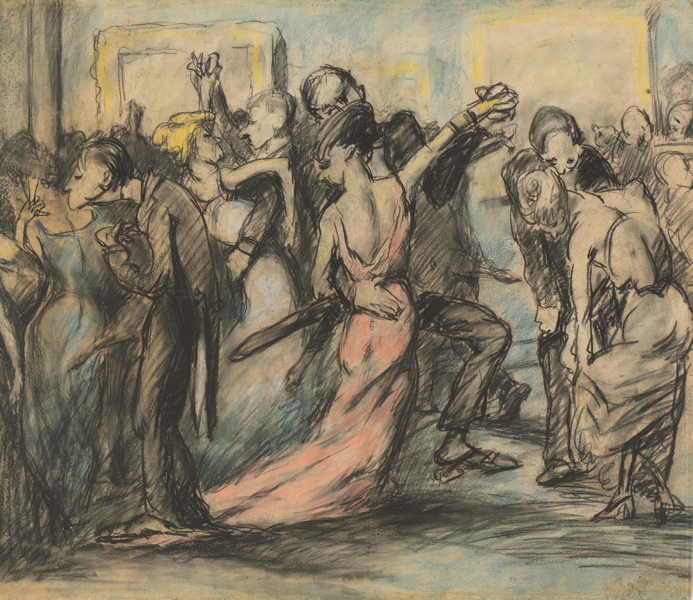 Society Ball (verso) (c. 1907)