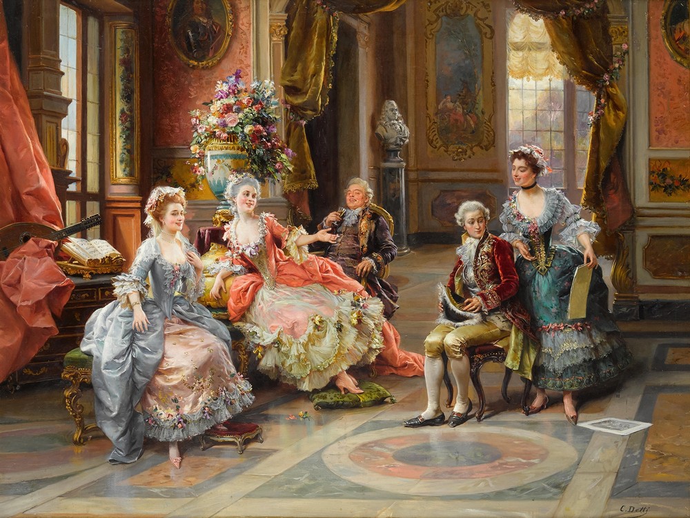 An elegant gathering