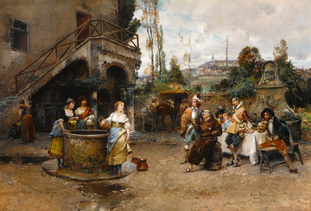A conversation at the well