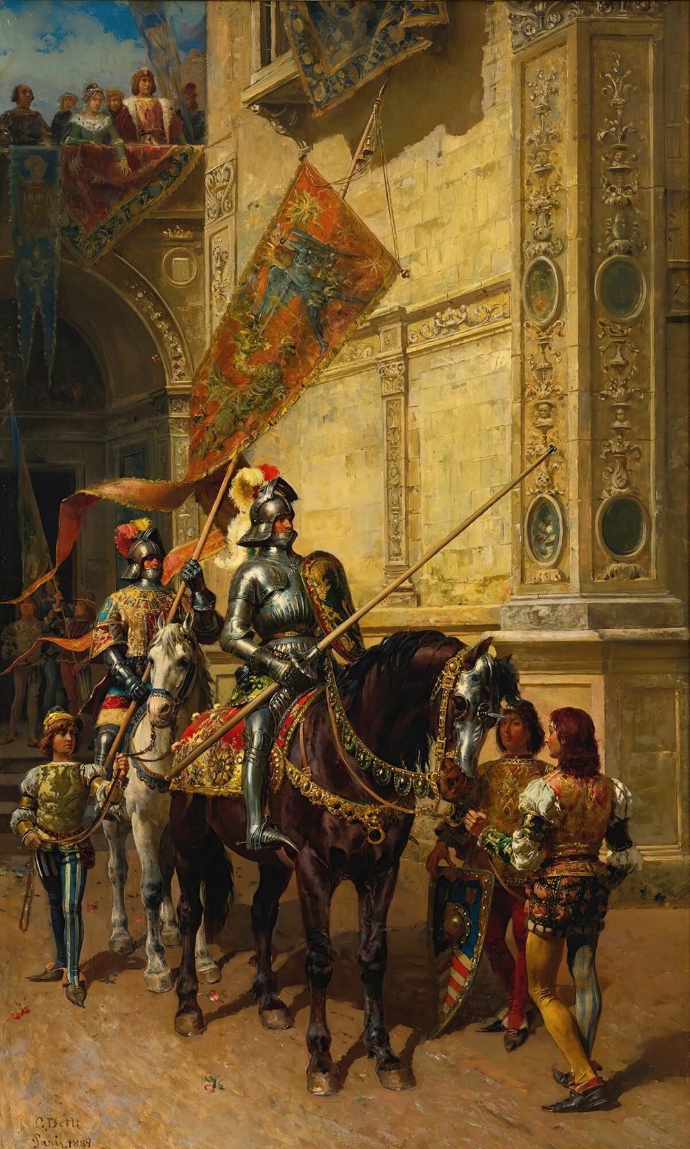 To the joust