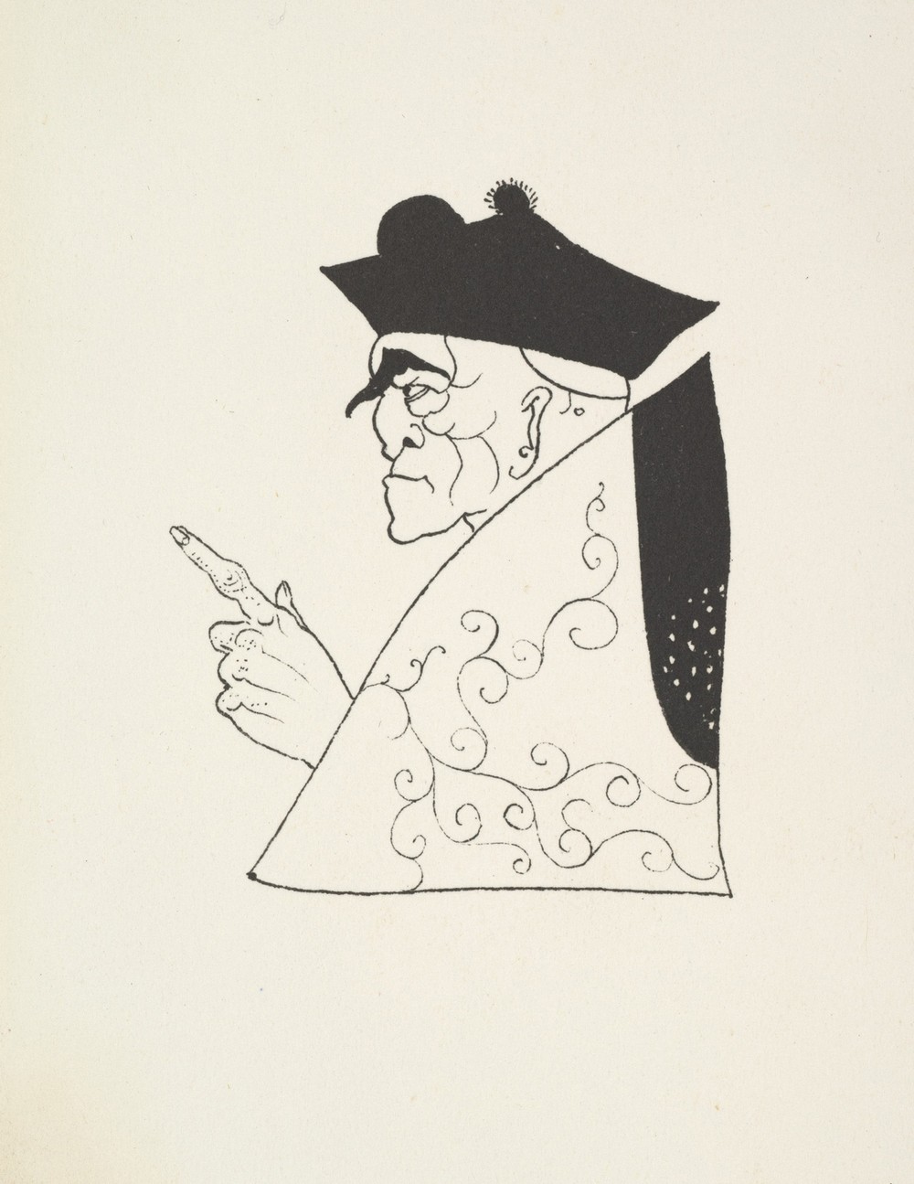 Grotesques by Aubrey Beardsley 8 (1910s)